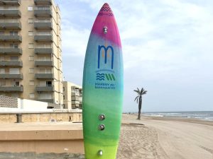 Ducha de surf. Equipamientos de playa 2023
